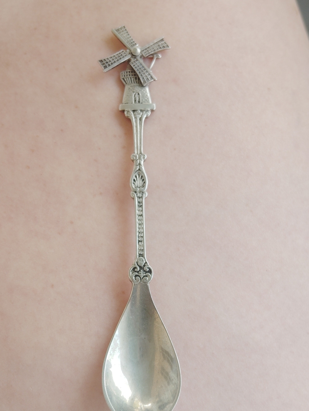 Silver Windmill Decorative Spoon - Silver Home Art